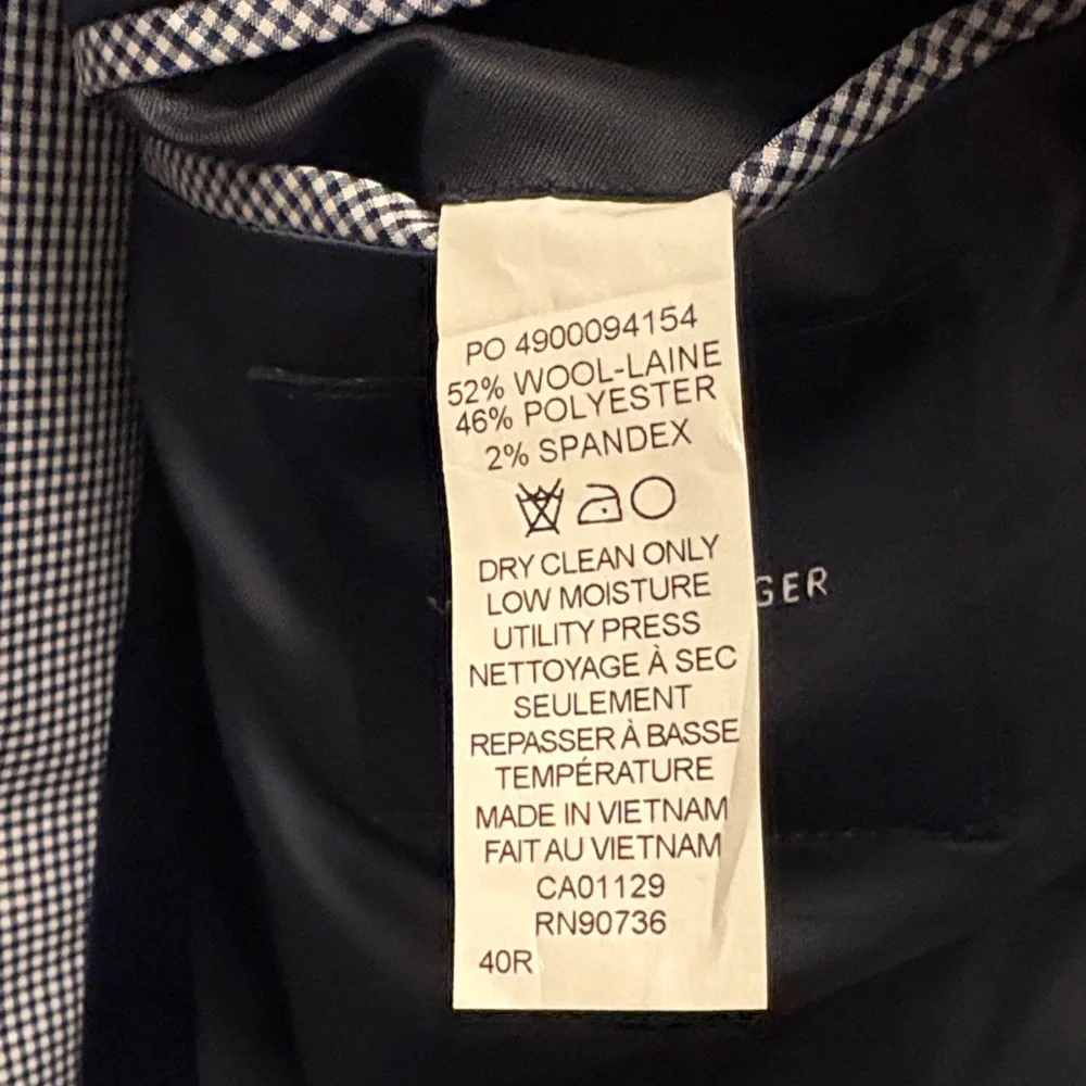 Tommy Hilfiger Navy Men's Blazer - Picture 3 of 8